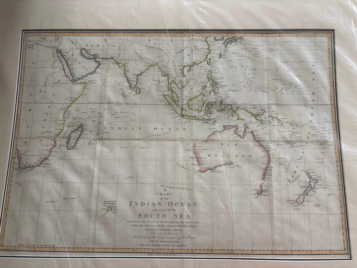 Indian Ocean -  Bocage 1800