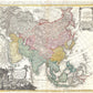 Asia - Homann Heirs 1744