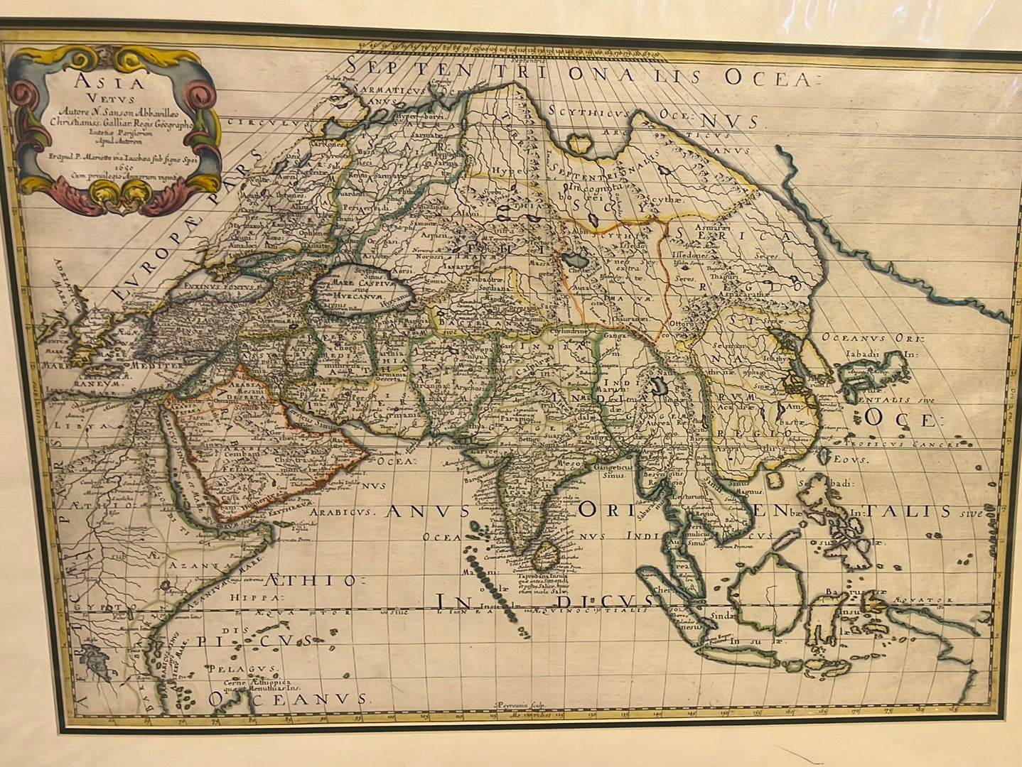 Asia Vetus - 1650 Nicolas Sanson