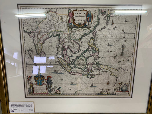 India Quae Orientalis - Bleau 1640